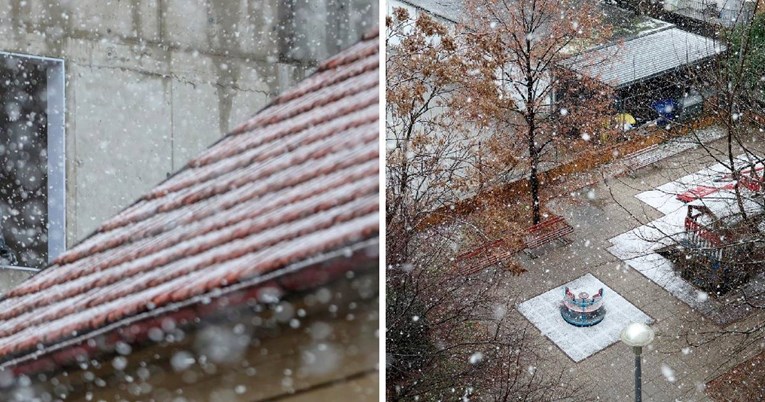 Gusti snijeg zabijelio je Zagreb, pogledajte prekrasne prizore iz grada