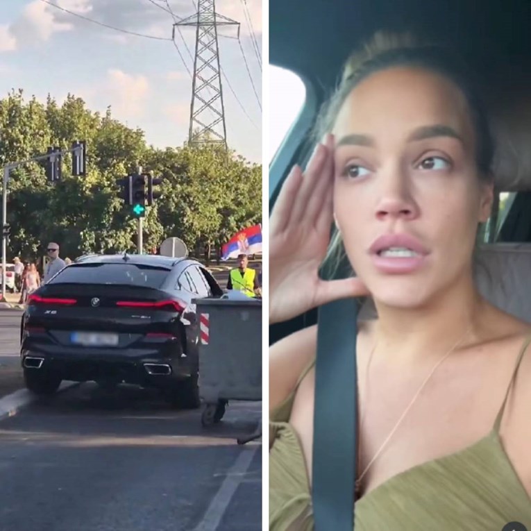Srpska pjevačica se autom pokušala probiti kroz blokade u Beogradu, širi se video