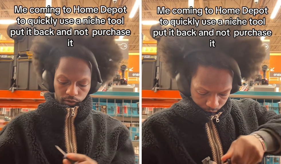 Koristi alat u trgovini pa ga vrati na policu: Je li to krađa?