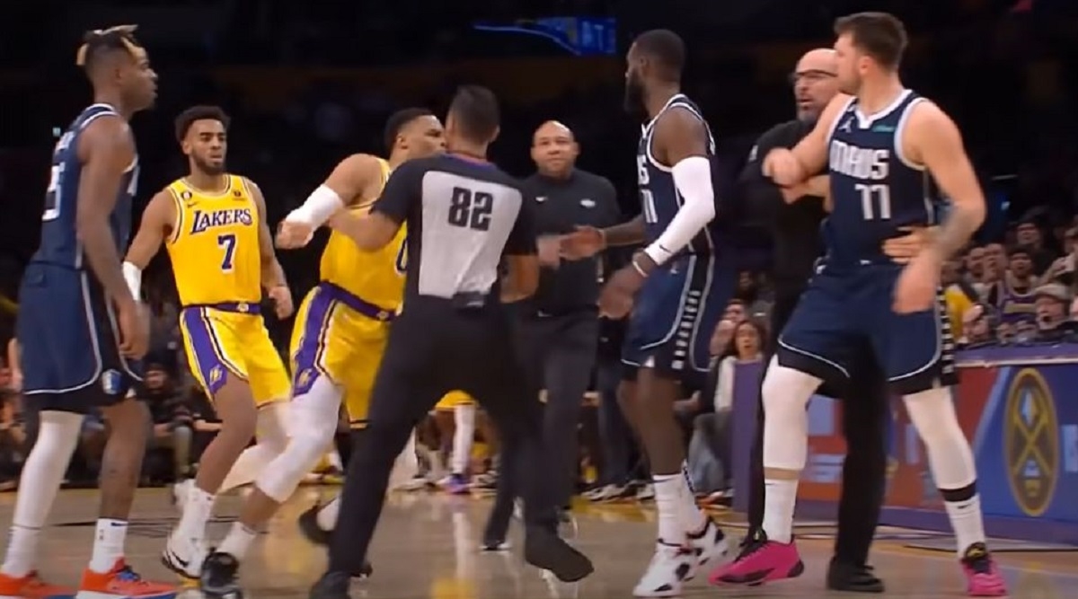 Westbrook je gurnuo Dončića. Slovenac je odletio, a onda je poludio