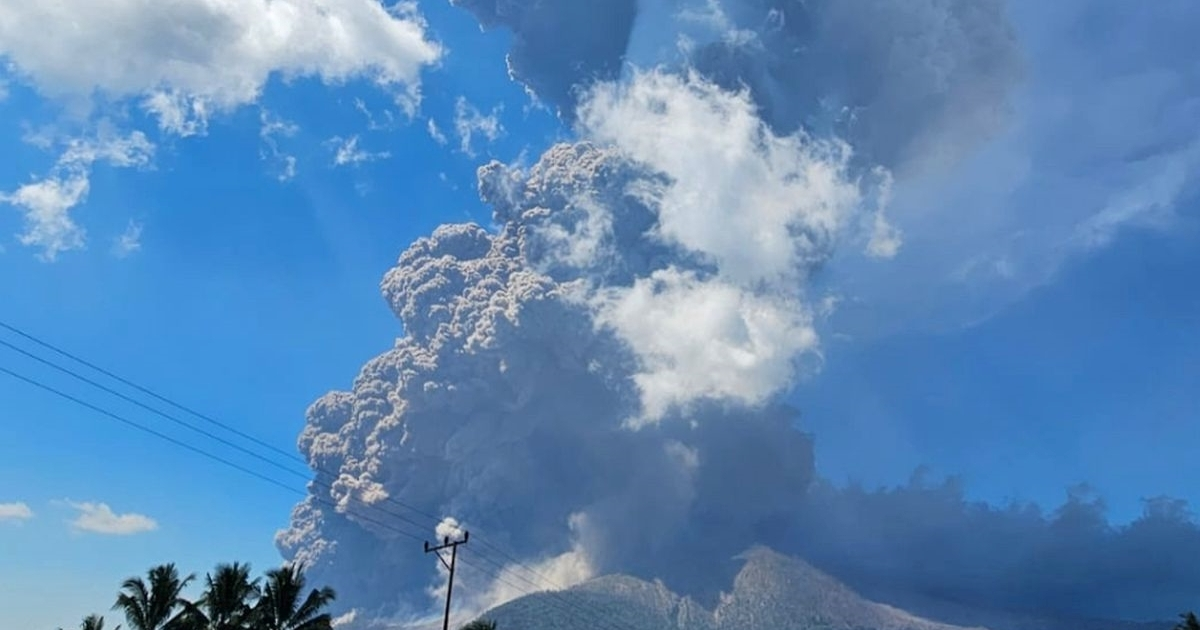 VIDEO Erumpirao vulkan u Indoneziji