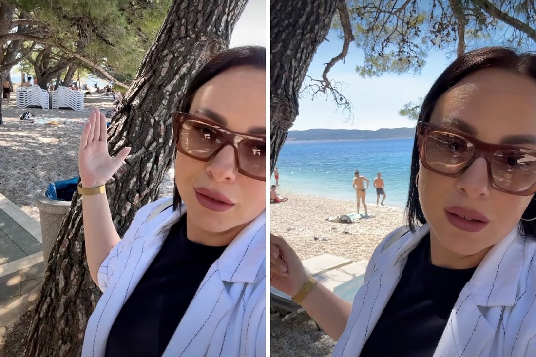 Srpska influencerica oduševljena hrvatskom plažom: "Ljepša mi je i od Maldiva"