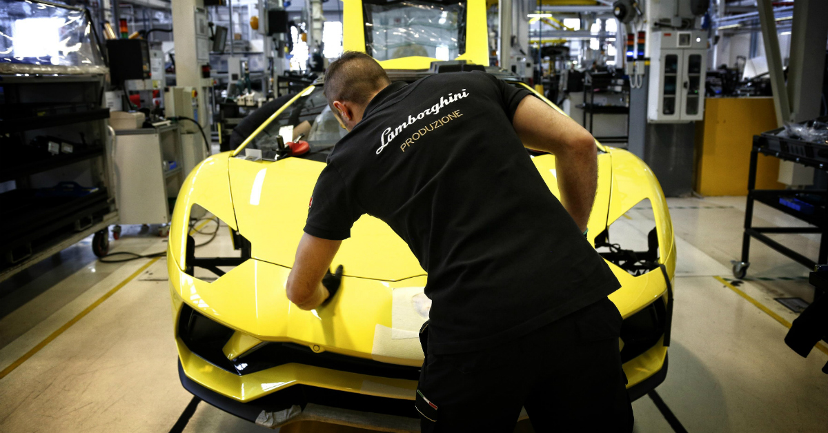 Lamborghinijeva tvornica je zatvorena