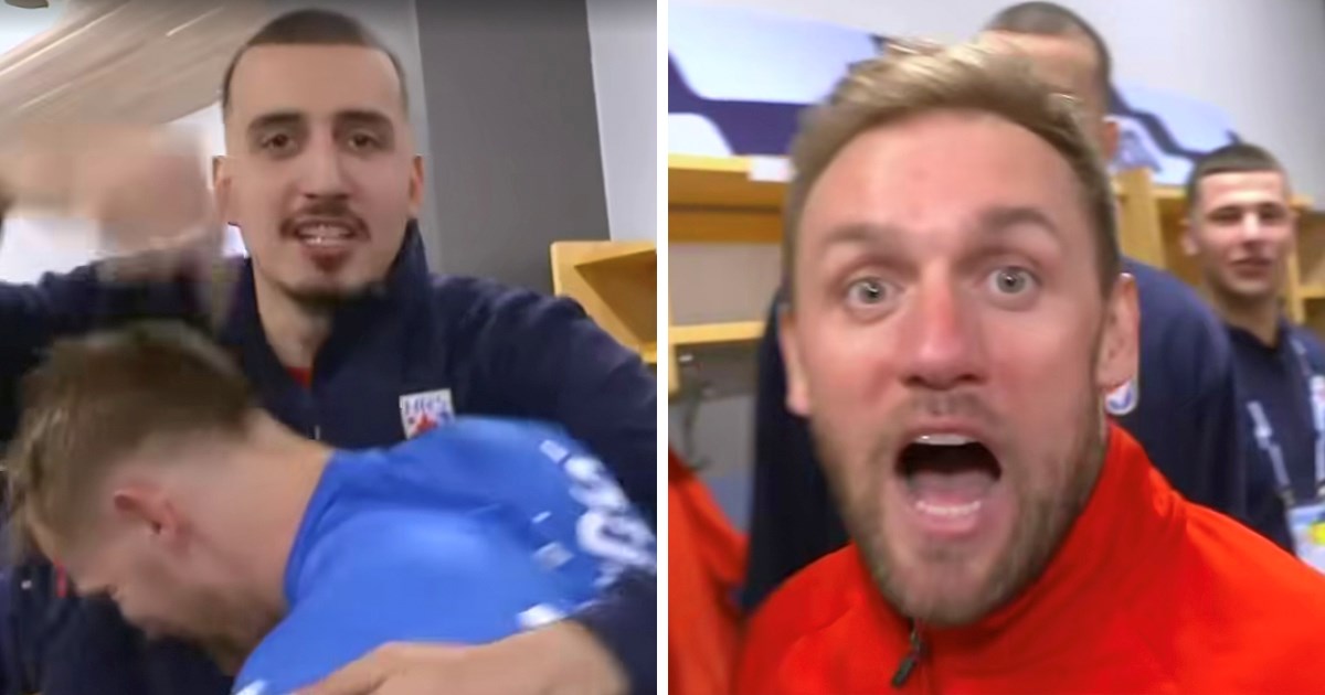 Pogledajte ludo slavlje hrvatskih rukometaša u svlačionici. "On je igrač utakmice"