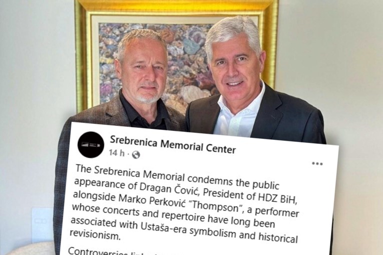 Memorijalni centar Srebrenica osudio Čovićev susret s Thompsonom: "Nećemo šutjeti"