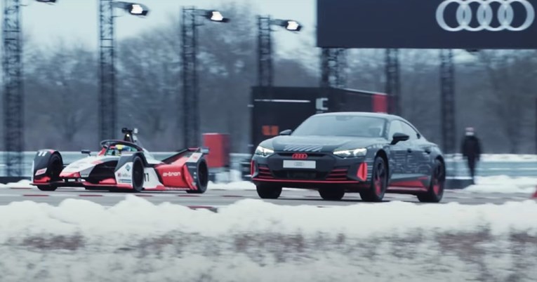 VIDEO Rosberg nakon Rimčevog C_Two isprobao Audi i pokušao biti brži od formule