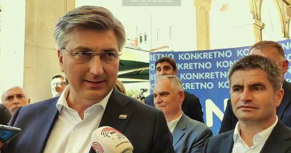 VIDEO Pitali smo Plenkovića je li mu neugodno što Vice ne zna engleski