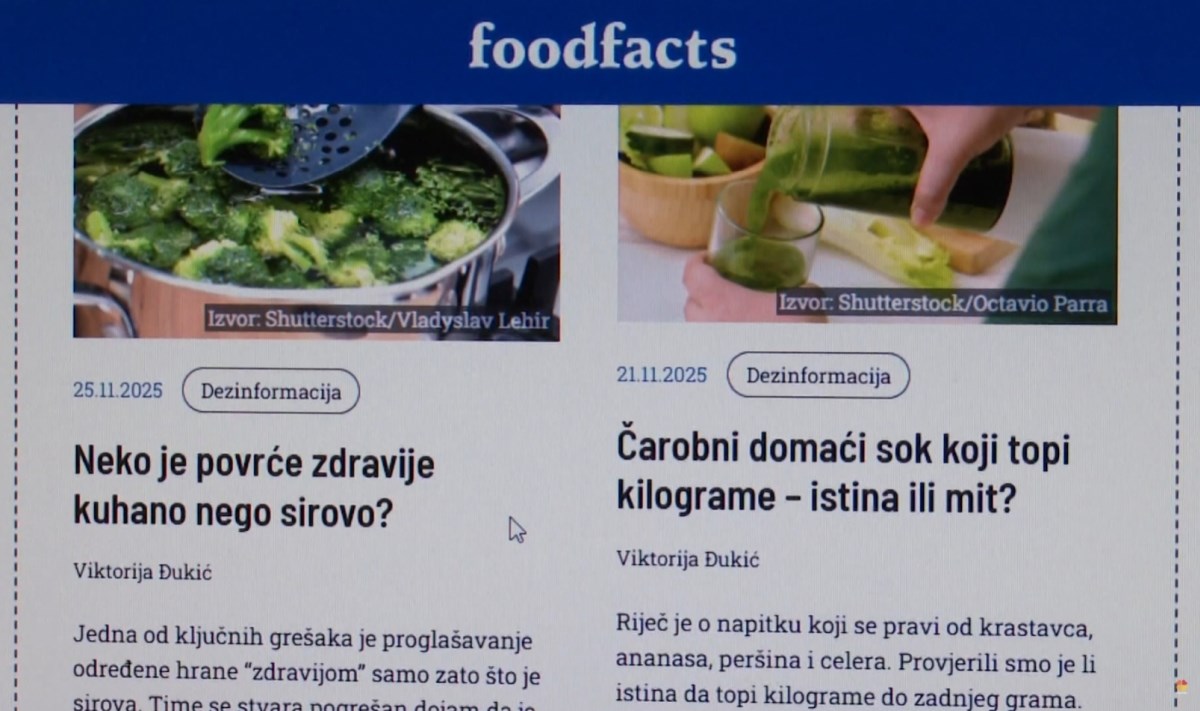 Nutricionisti: Pogledali smo 113 objava influencera o prehrani, sve su dezinformacije