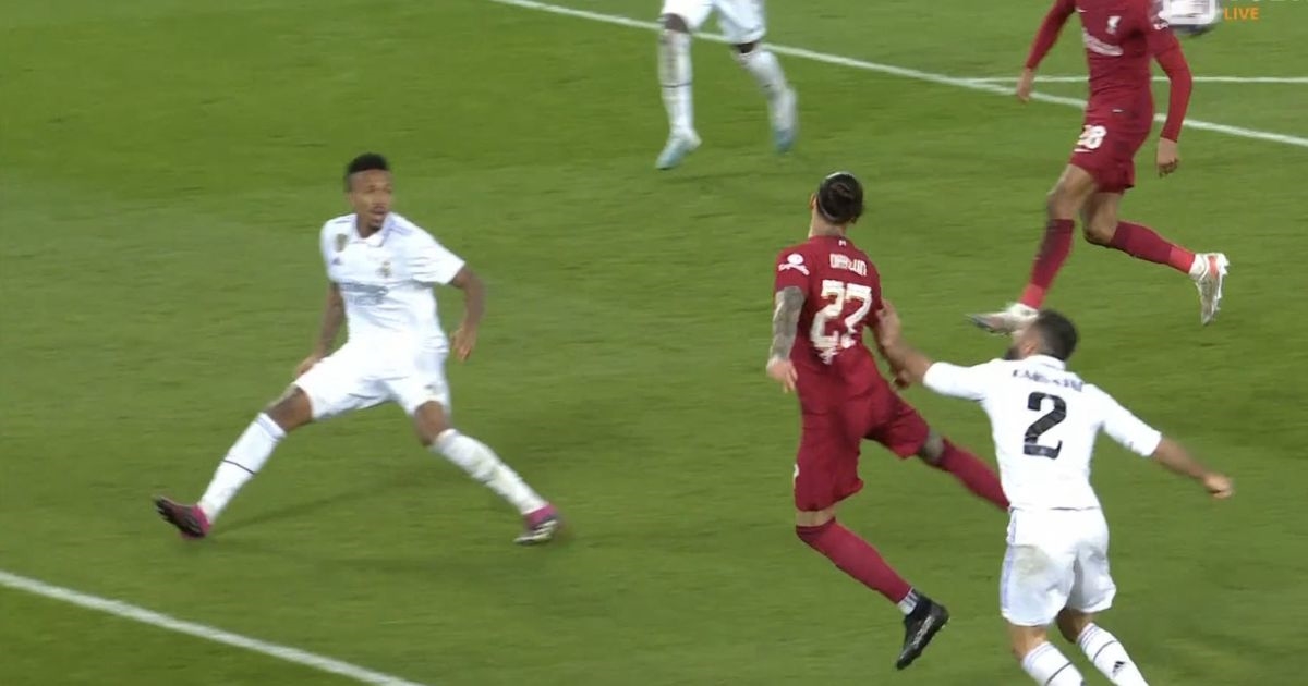 VIDEO Carvajal je s leđa gurnuo Nuneza pred golom. VAR nije ni pregledao situaciju