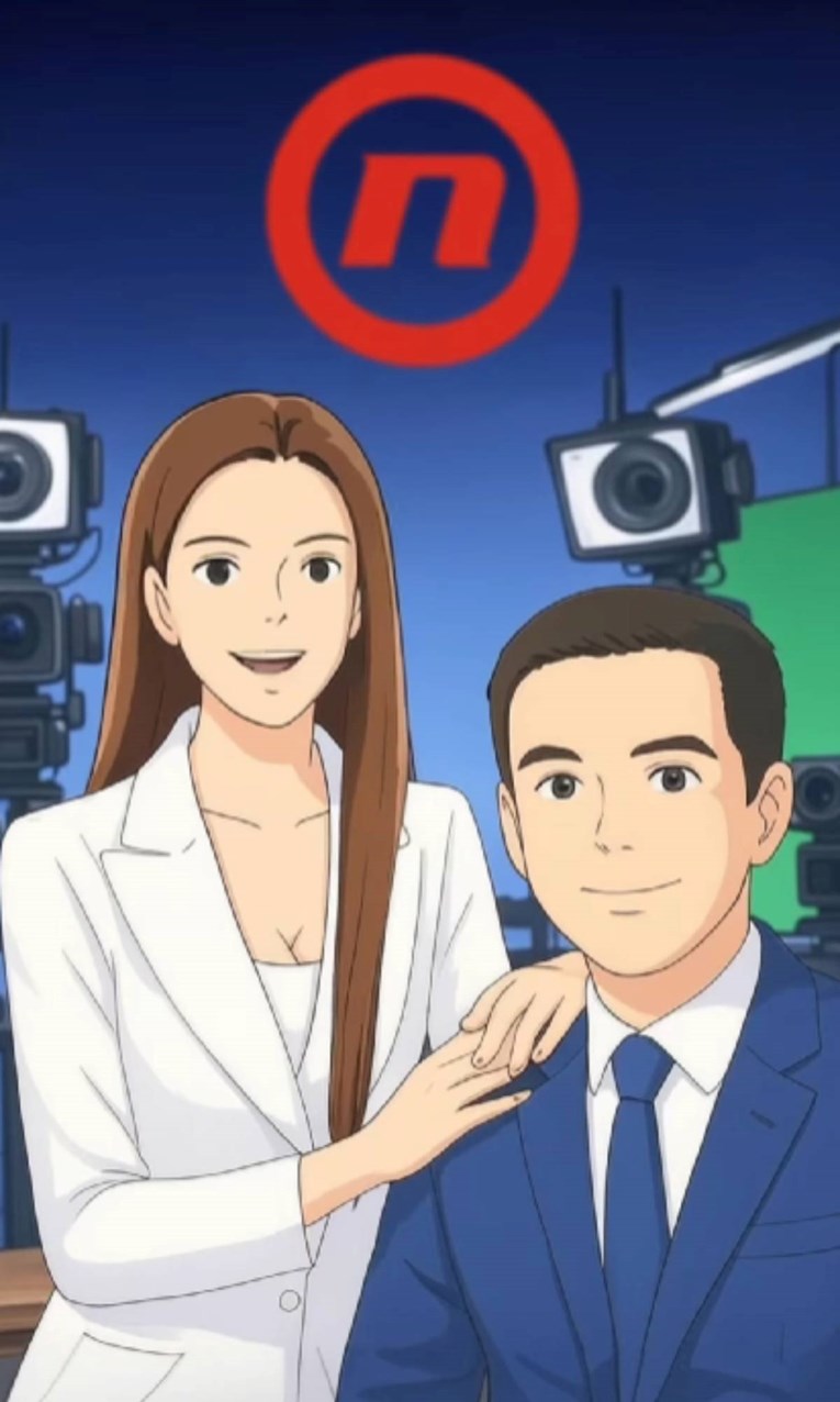 Voditelji Dnevnika Nove TV nasmijali pratitelje svojom Ghibli transformacijom
