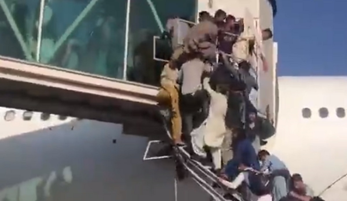 FOTO Pogledajte unutrašnjost aviona koji je napustio Kabul