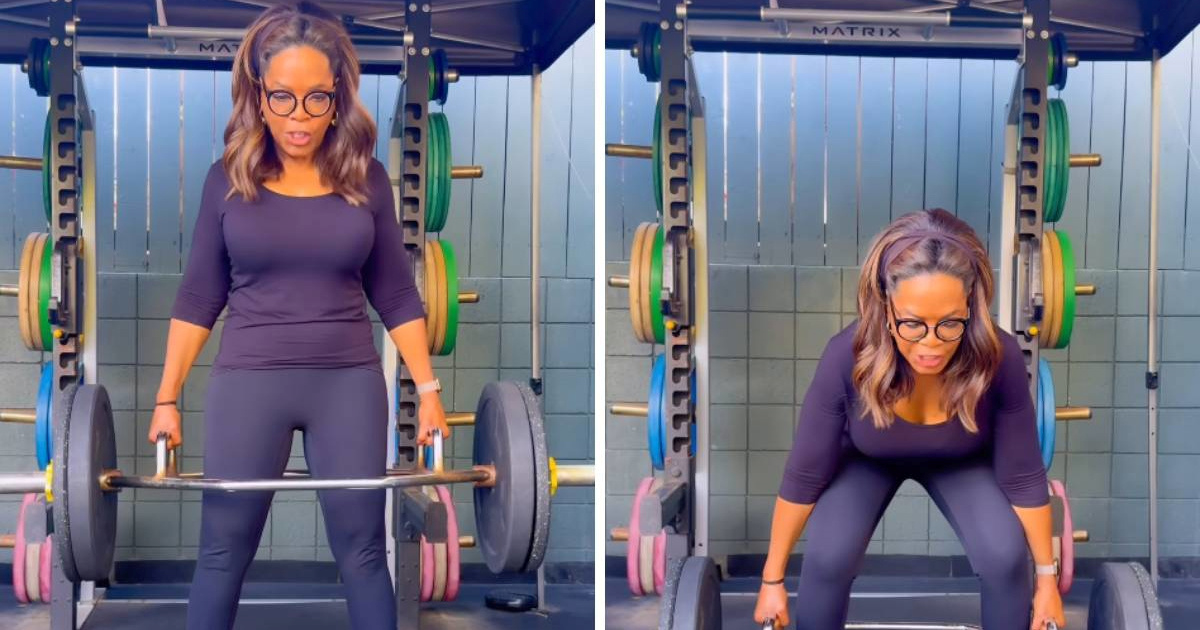 Oprah je na svoj 72. rođendan objavila video u kojem radi mrtvo dizanje