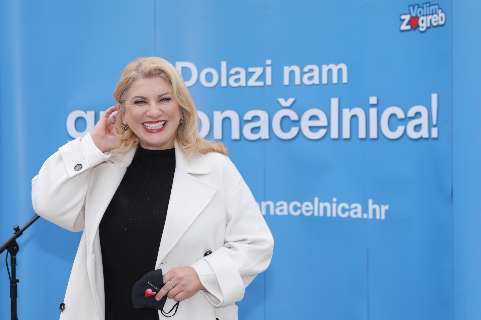 Sjećate se Vesne Škare-Ožbolt? Predstavila je kandidaturu za gradonačelnicu Zagreba