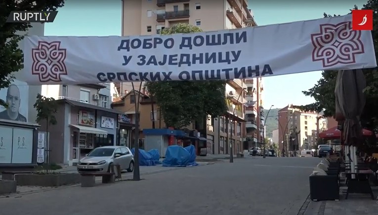 VIDEO Ovako jutros izgleda Kosovska Mitrovica