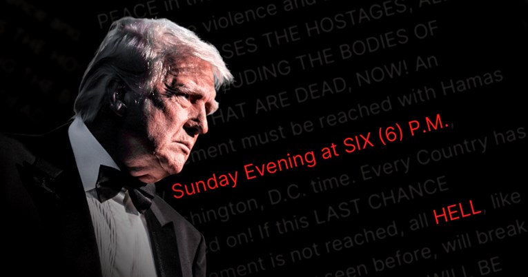 Trump dao ultimatum Hamasu: "Imate do nedjelje u 18 sati ili će se PAKAO sručiti na vas"