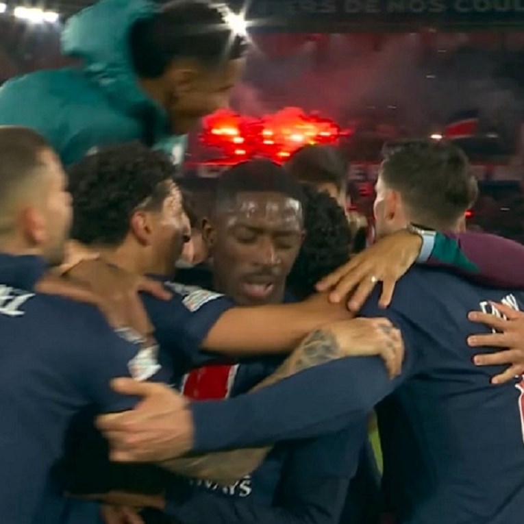 VIDEO Reakcija Dembelea na prolaz PSG-a u finale Lige prvaka je hit