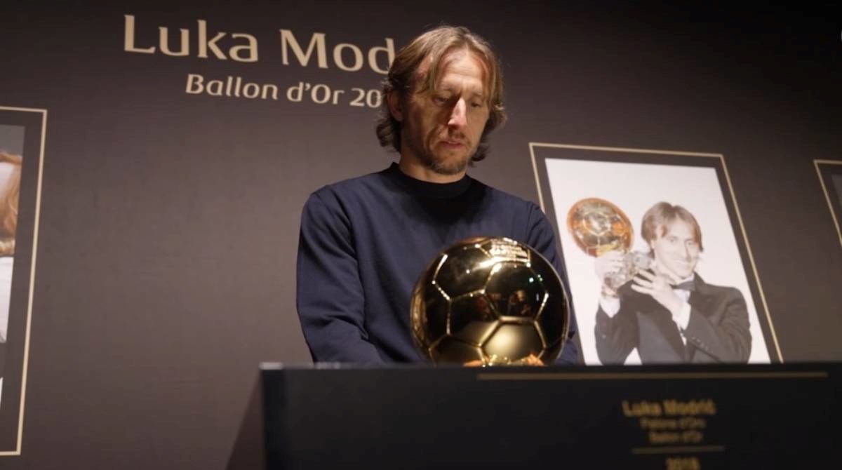 Modrićeva Zlatna lopta izložena u muzeju Milana