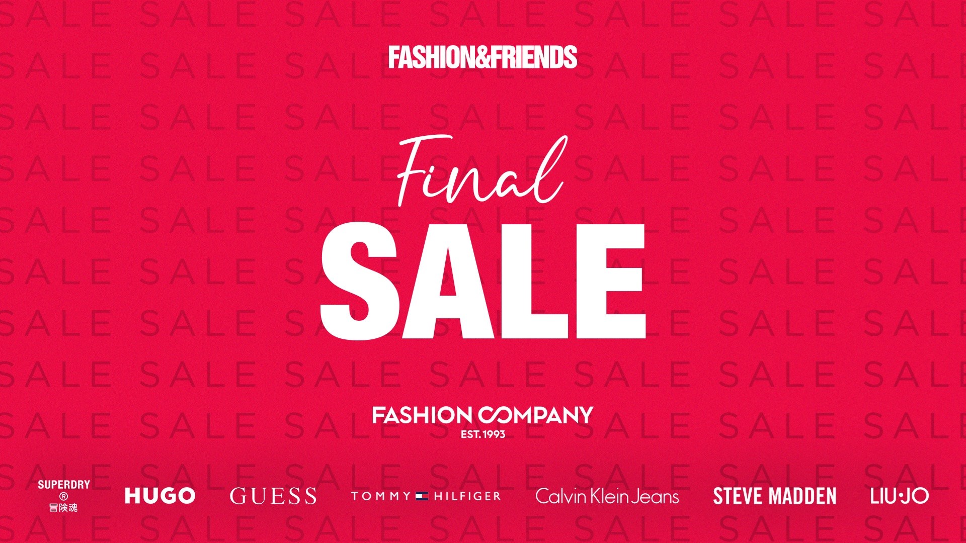 Final sale u Fashion Company i Fashion&Friends trgovinama: Sve cijene padaju