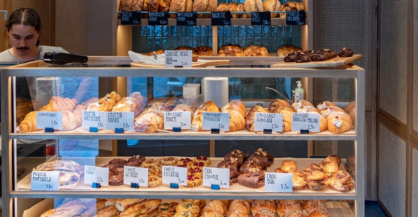 U centru Zagreba otvorena nova pekarnica. Kruh i sendviči 3.50, peciva i po 4 eura