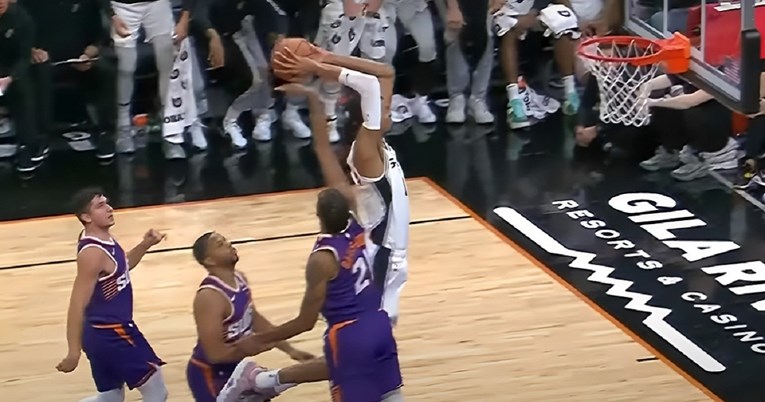 Ima 19 godina, visok je 224 cm i uništio je Sunse. Pogledajte što radi Wembanyama