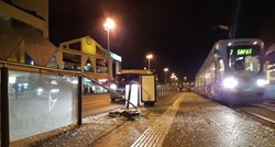 Žena koja se zabila u tramvajsku stanicu u Zagrebu imala je 1,94 promila u krvi