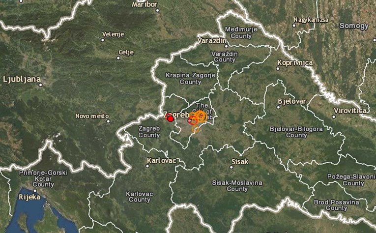 Više novih slabijih potresa u Zagrebu