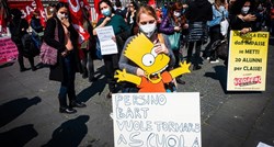 Talijani se sve više žale na mjere, učenici prosvjedovali protiv online nastave