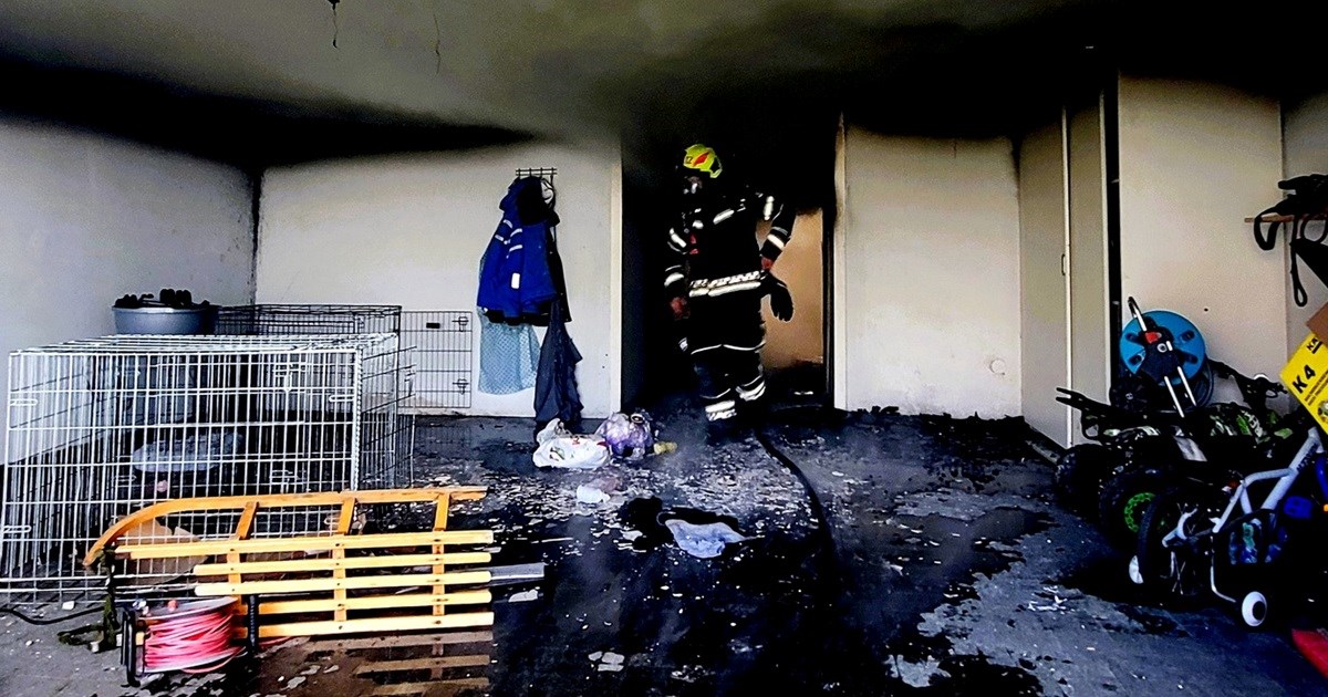 FOTO U kući u Zagrebu izgorjela sauna. Ozlijeđen čovjek (83)