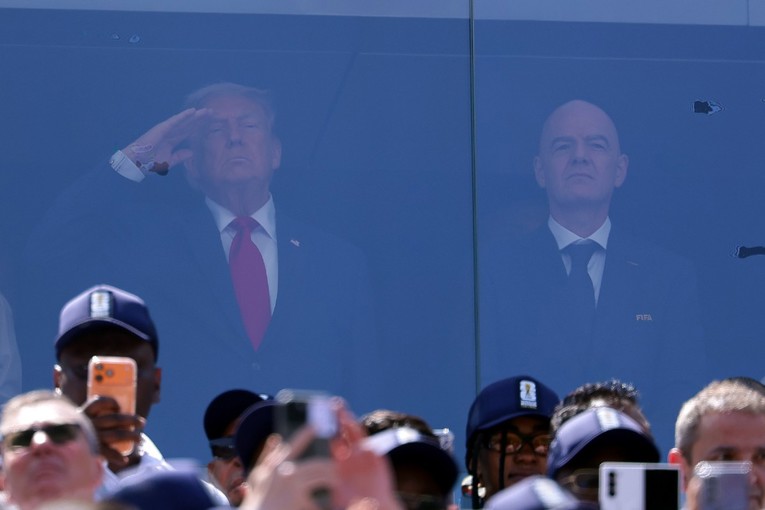 Trump došao na finale SP-a: Teško je ići protiv Messija
