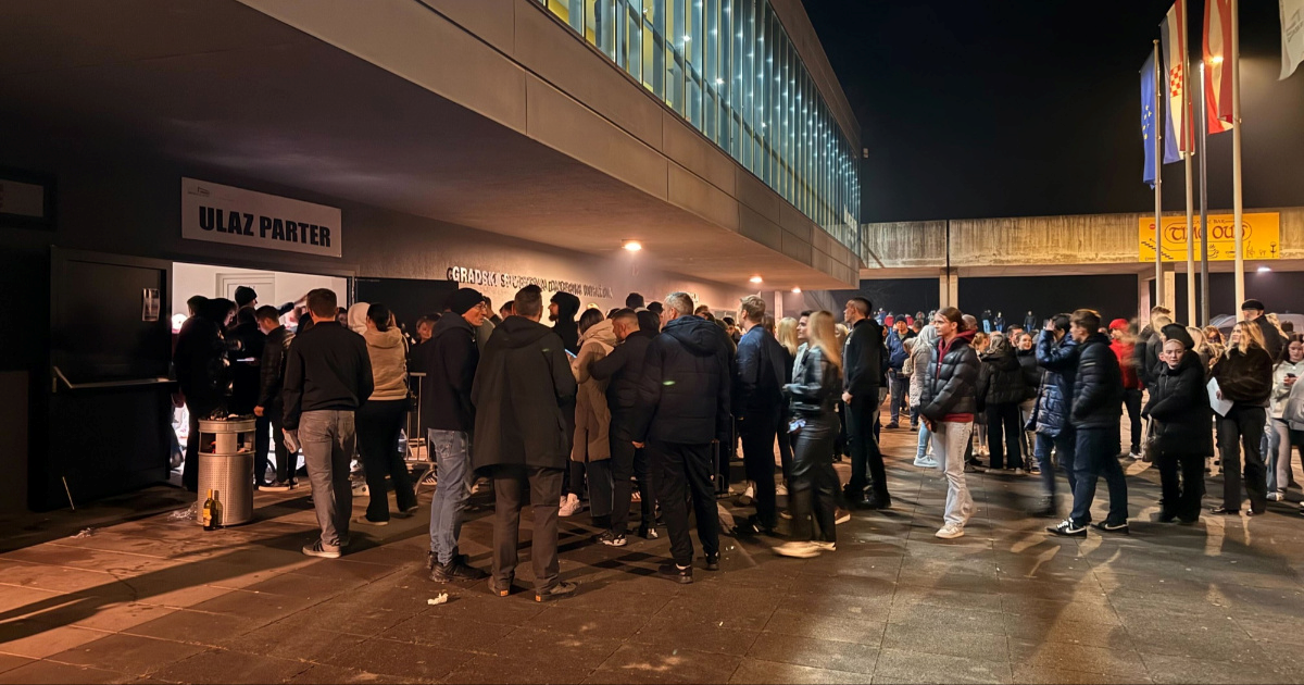 FOTO Pogledajte stanje ispred Arene Varaždin prije drugog Thompsonovog koncerta