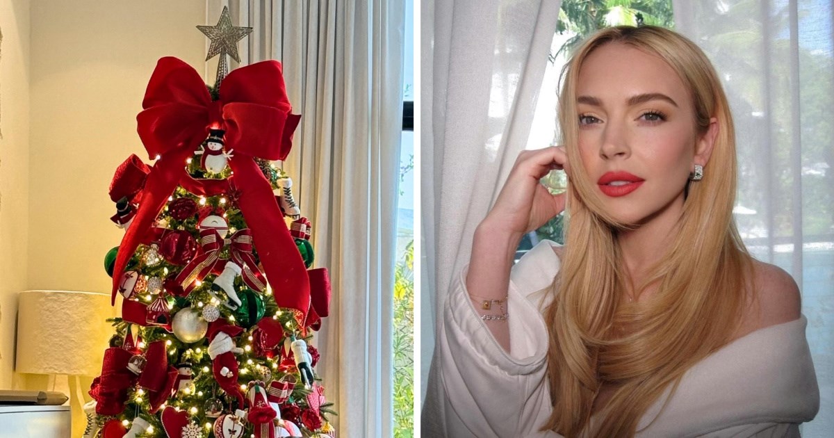 Božićno drvce Lindsay Lohan potvrđuje najveći ovogodišnji trend