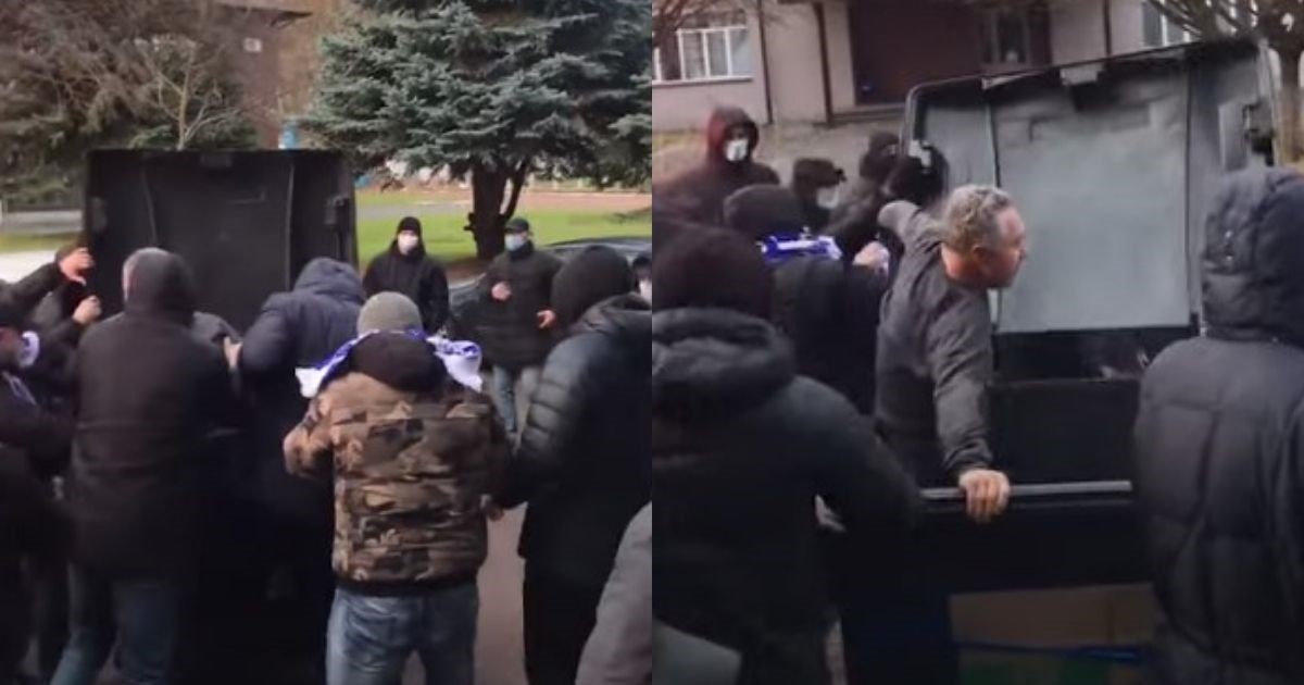 Bijesni navijači direktora kluba izvukli iz ureda pa ga provozali u kontejneru