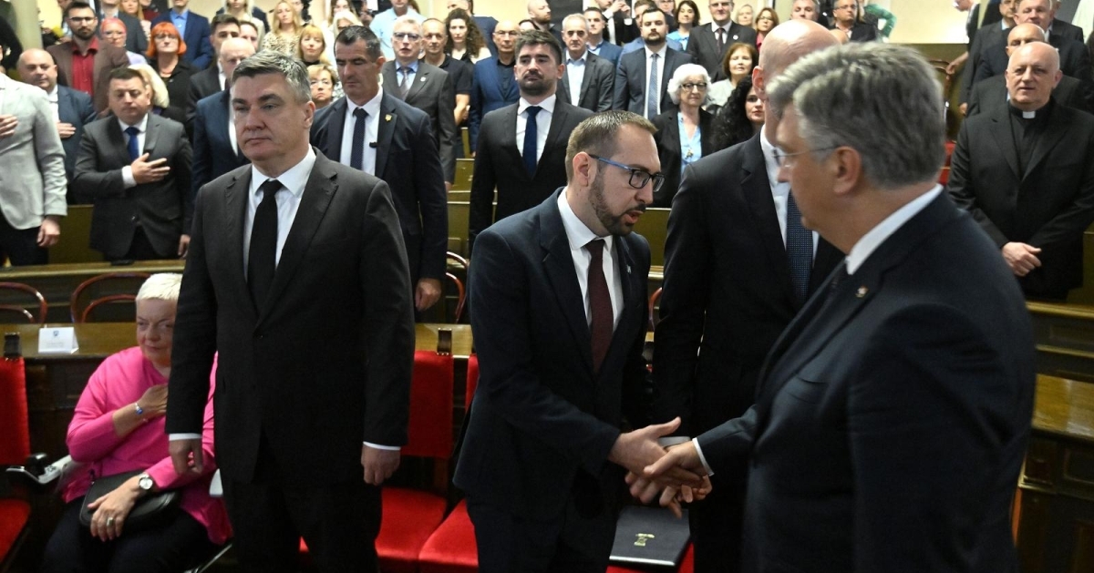 FOTO Pogledajte susret Milanovića i Plenkovića