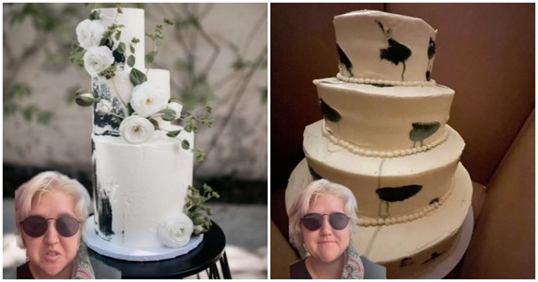 Stilistica naručila svadbenu tortu i razočarala se, ljudi pišu: Traži povrat novca