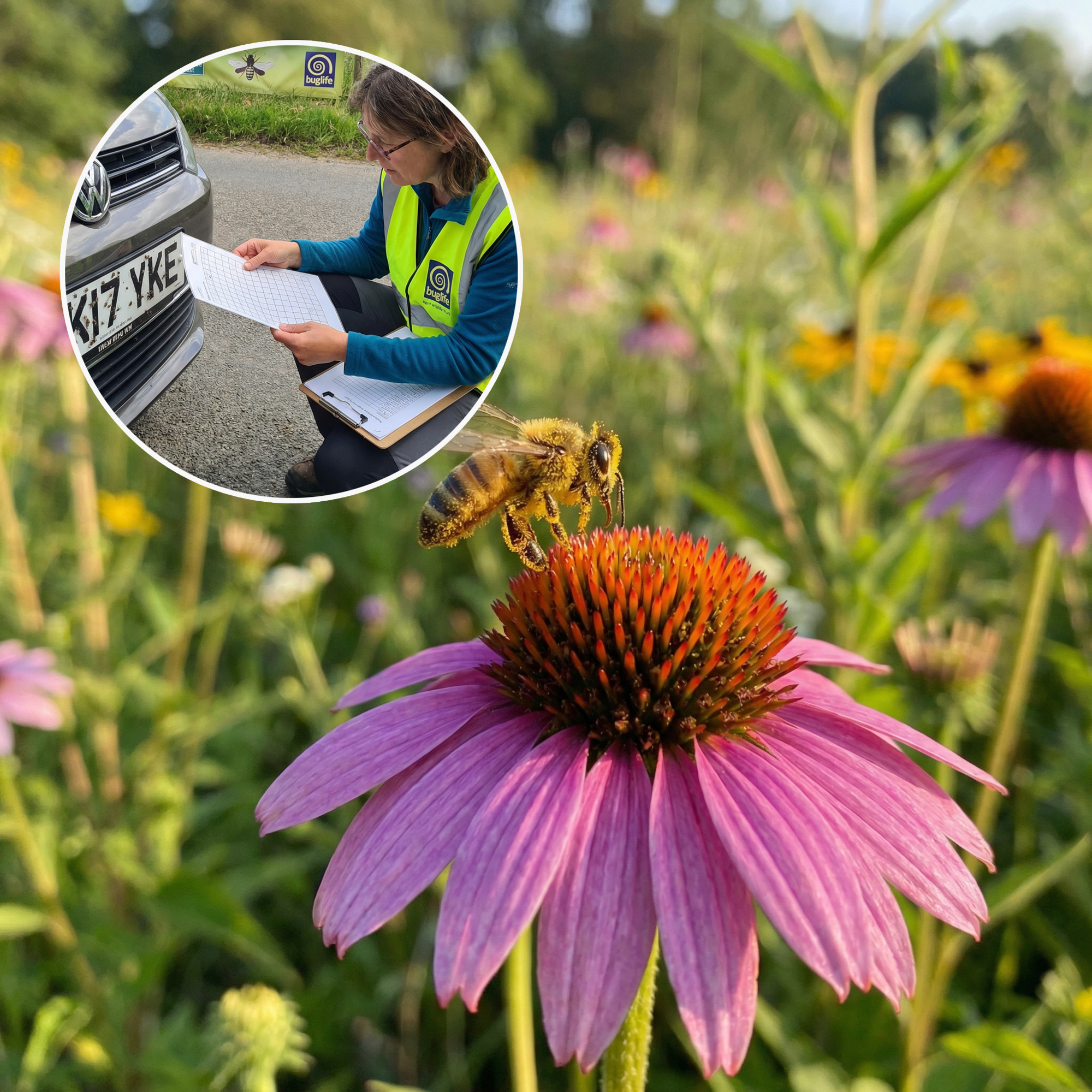 Vozači u Engleskoj broje kukce na tablicama radi istraživanja