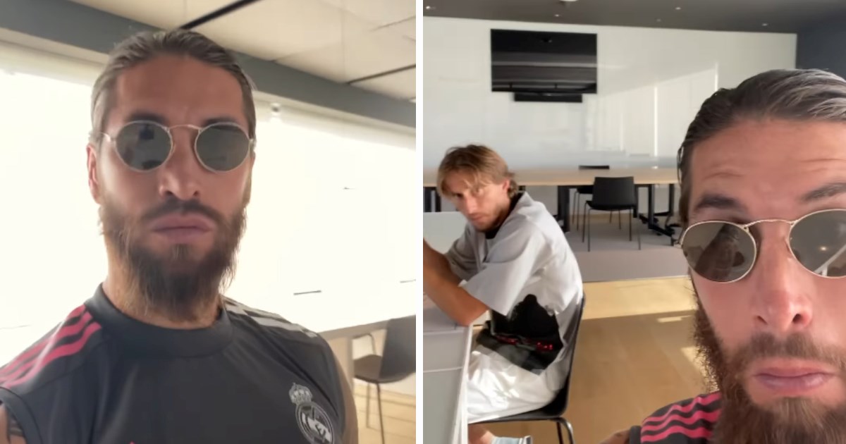 Ramos snima Modrića koji vadi banane. Pogledajte viralnu snimku