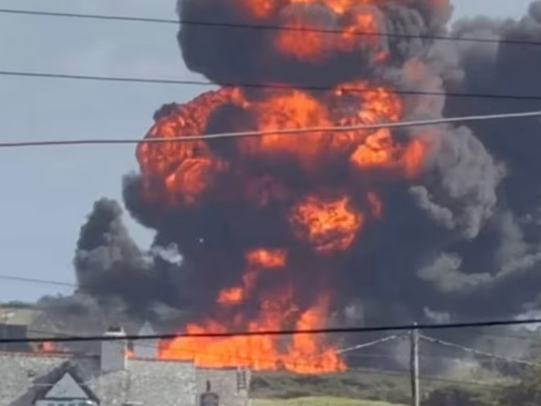 VIDEO Srušio se britanski vojni avion
