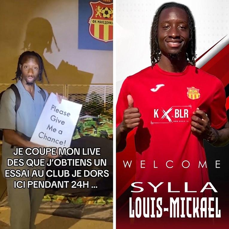 Francuz kampirao pred stadionom i molio za šansu. Sad je predstavljen kao novi igrač