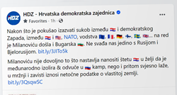 HDZ o Milanoviću: Na red došla i Bugarska. Ne svađa nas samo s Rusijom i Bjelorusijom