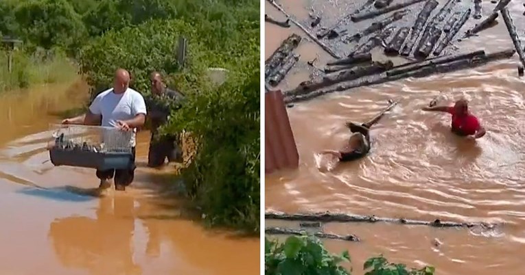 Stanovnik Krka: Nikad nisam vidio ovoliko kiše, utopili su mi se golubovi i papige