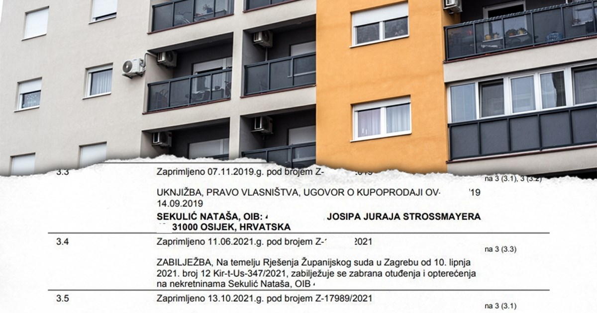 Vekićeva prijateljica kupila stan za 375.000 kuna u kešu. Radi se o Mamićevom novcu?