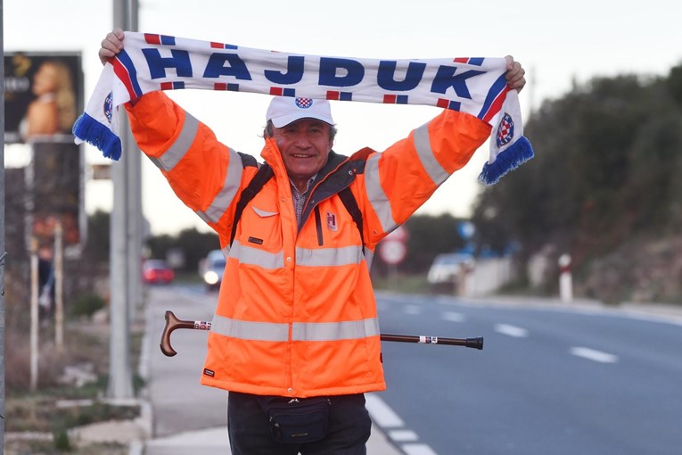 Ante Baraba pješači od Paljuva do Poljuda (150 km) jer se Perišić vratio u Hajduk