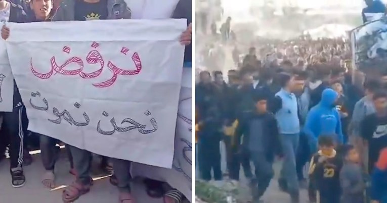 VIDEO Stotine Palestinaca prosvjedovalo u Gazi protiv Hamasa. "Odbijamo umirati"