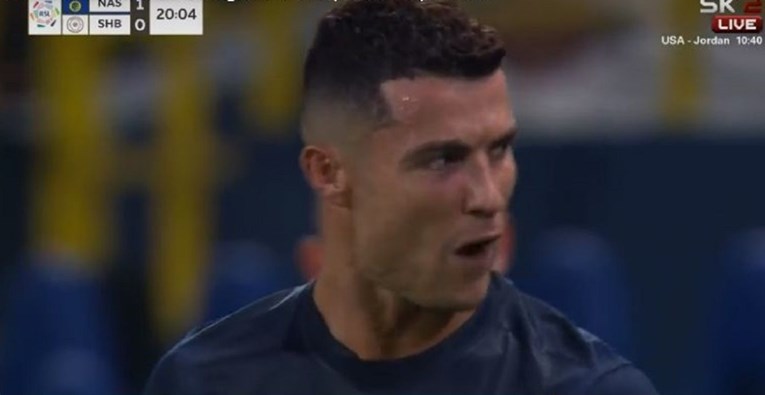 "Kurvin sine! Uvijek protiv mene!" Ronaldo urlao na suca nakon poništenog gola