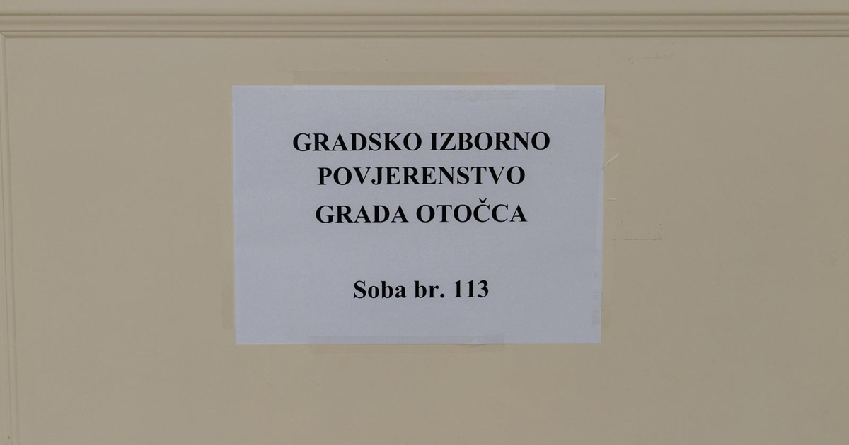 U Otočcu će se ponovno glasati. Mogao bi se dogoditi preokret