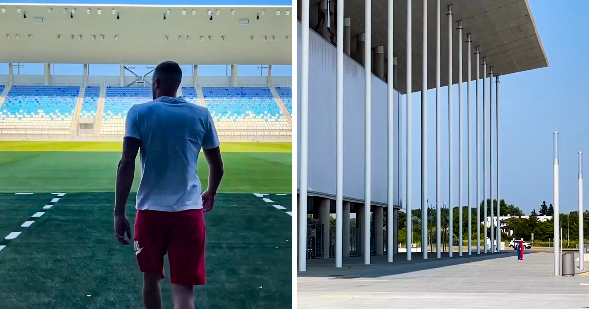 VIDEO Osijek započeo pripreme na najmodernijem stadionu u Hrvatskoj