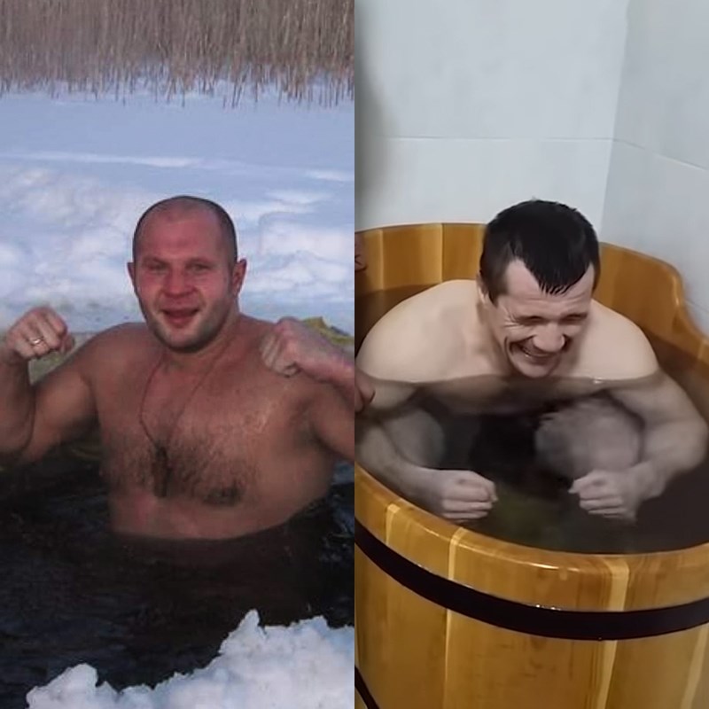 UFC-ova zvijezda podijelila sliku. Cro Cop se trese od hladnoće, a Fedor uživa