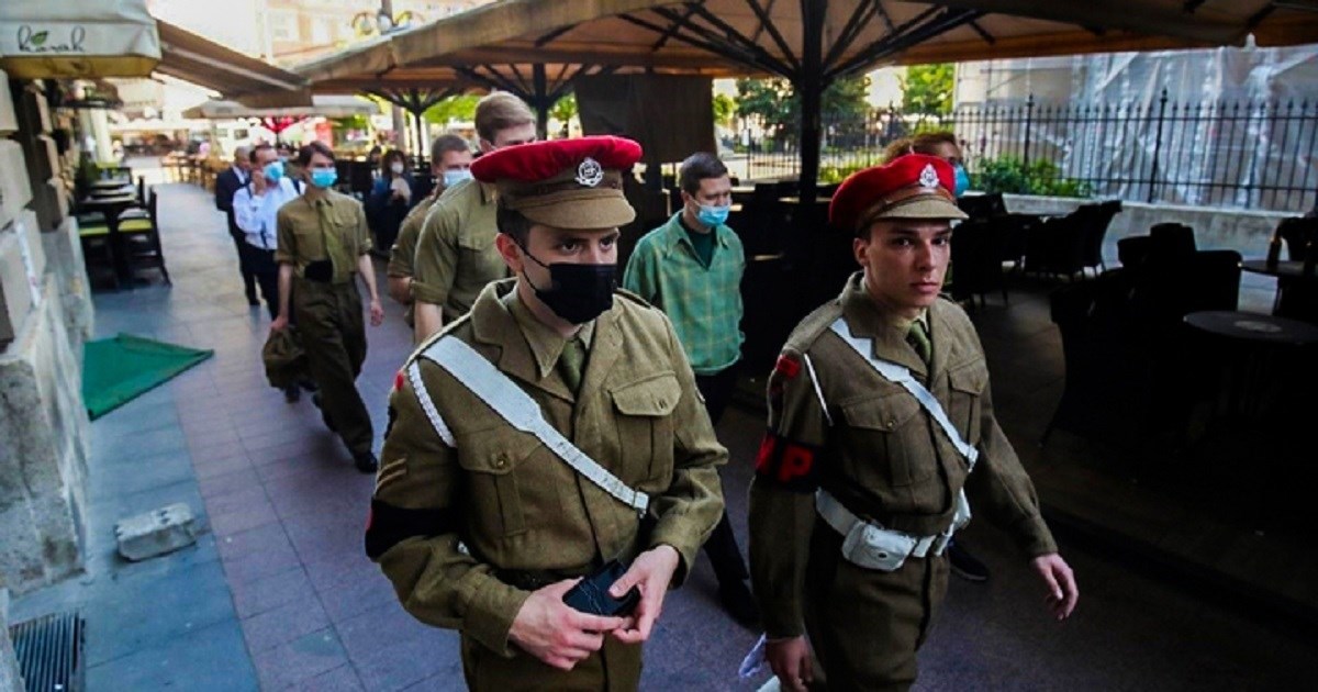 U centru Zagreba pažnju prolaznika privuklo snimanje britanske serije