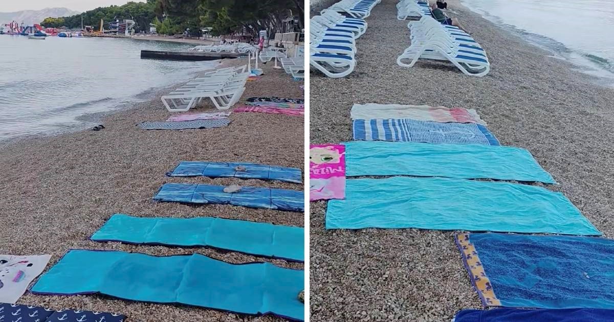 Srpkinja fotografirala plažu u Makarskoj u 7 ujutro: "Je li i vama ovo jadno?"