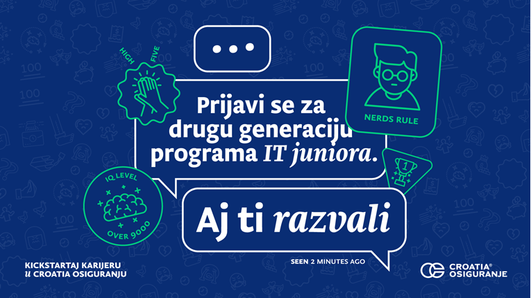 Postanite IT junior u Croatia osiguranju uz početničku plaću od 10 tisuća kuna